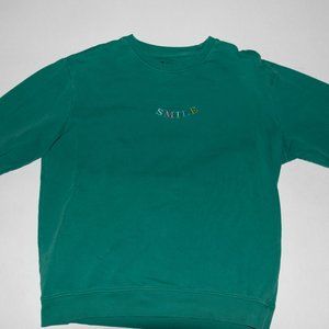 Green "smile" Sweatshirt